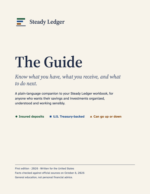 Cover of the Steady Ledger Guide